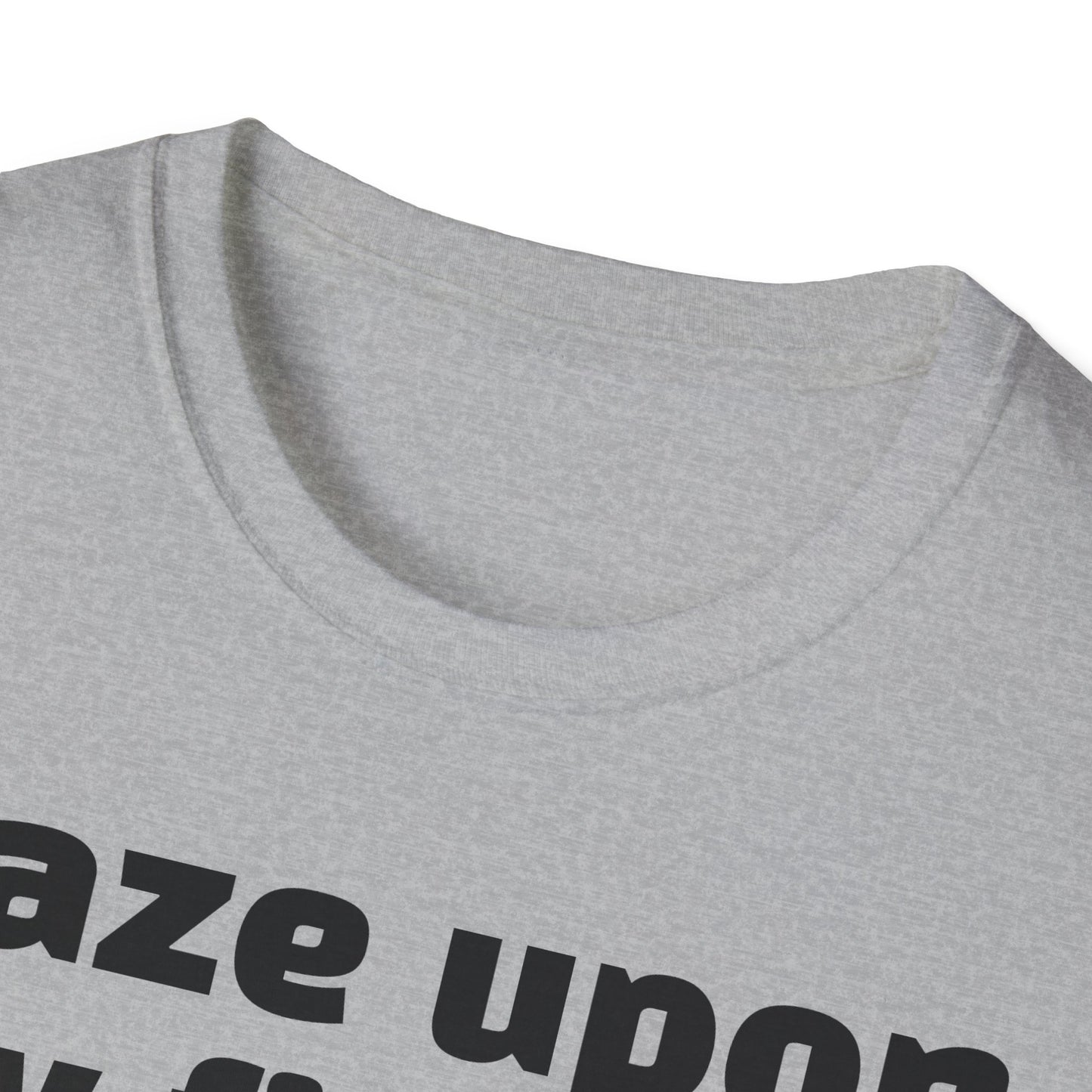 Zero Fucks Given: 'Gaze Upon My Field of Fucks' - Bold Attitude Tee for Rebels & Non-Conformists