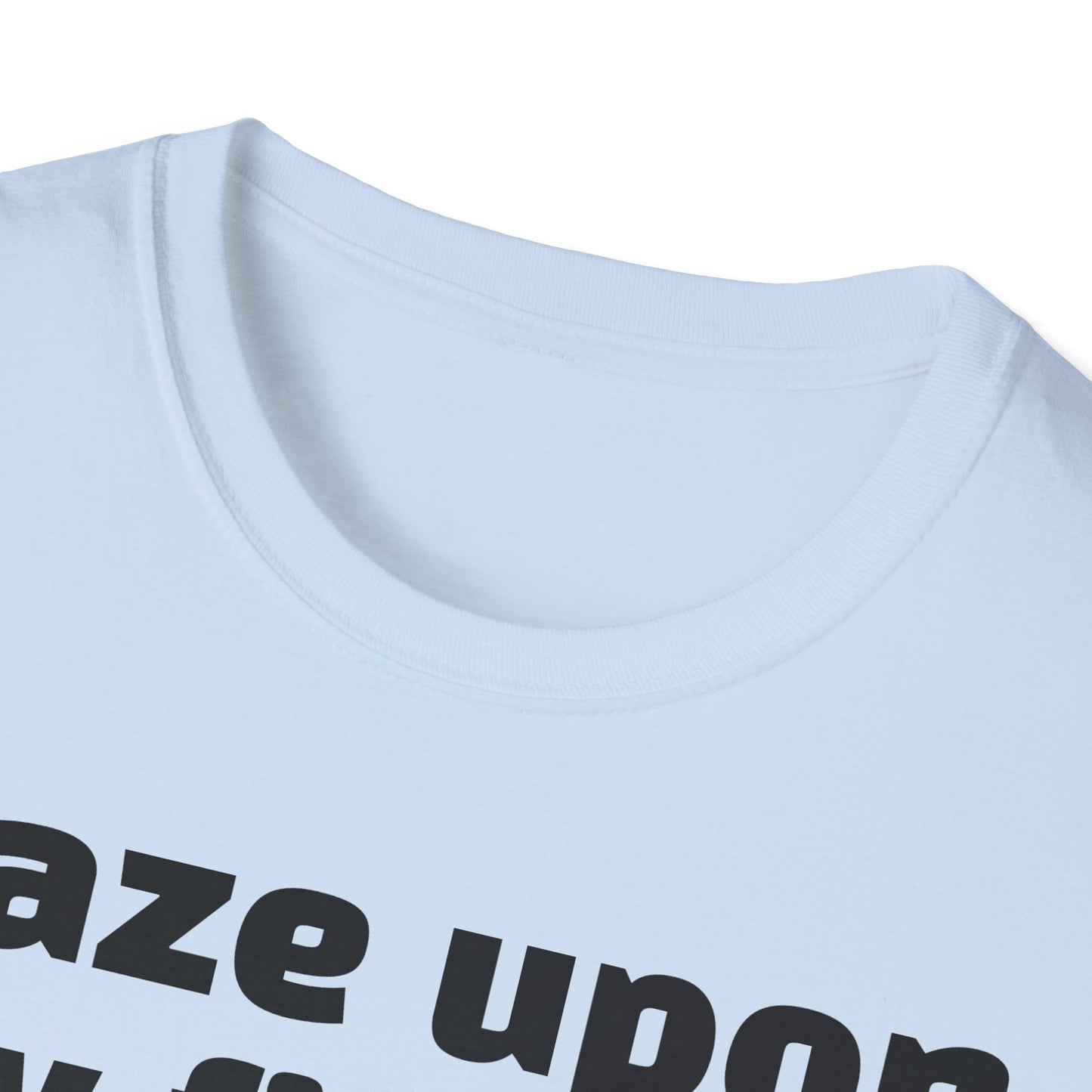 Zero Fucks Given: 'Gaze Upon My Field of Fucks' - Bold Attitude Tee for Rebels & Non-Conformists